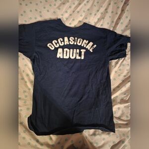 Occasional Adult Navy T-Shirt